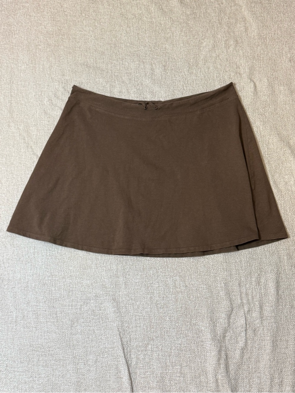 Patagonia Womens M Brown Mini Skirt Organic Cotton Gorpcore Y2K Outdoor
